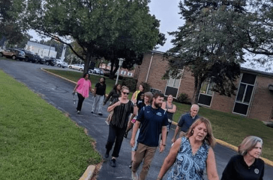 walking movement leader training summer 2018